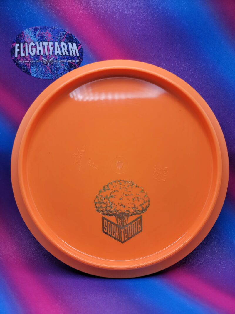 Sockibomb Subscription Box DD Fuzion Orange Emac Truth 177g Bottom Stamp